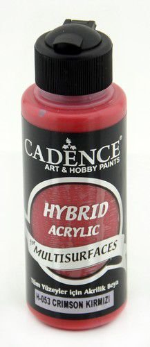 Cadence Hybride acrylverf (semi mat) Crimson Rood 01 001 0053 0120  120 ml