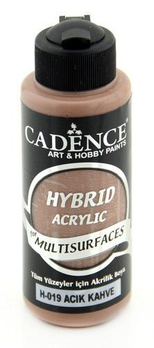 Cadence Hybride acrylverf (semi mat) Lichtbruin 01 001 0019 0120  120 ml
