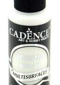 Cadence Hybride acrylverf (semi mat) Puur wit 01 001 0002 0120  120 ml
