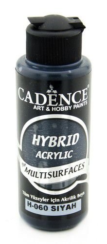 Cadence Hybride acrylverf (semi mat) Zwart 01 001 0060 0120  120 ml